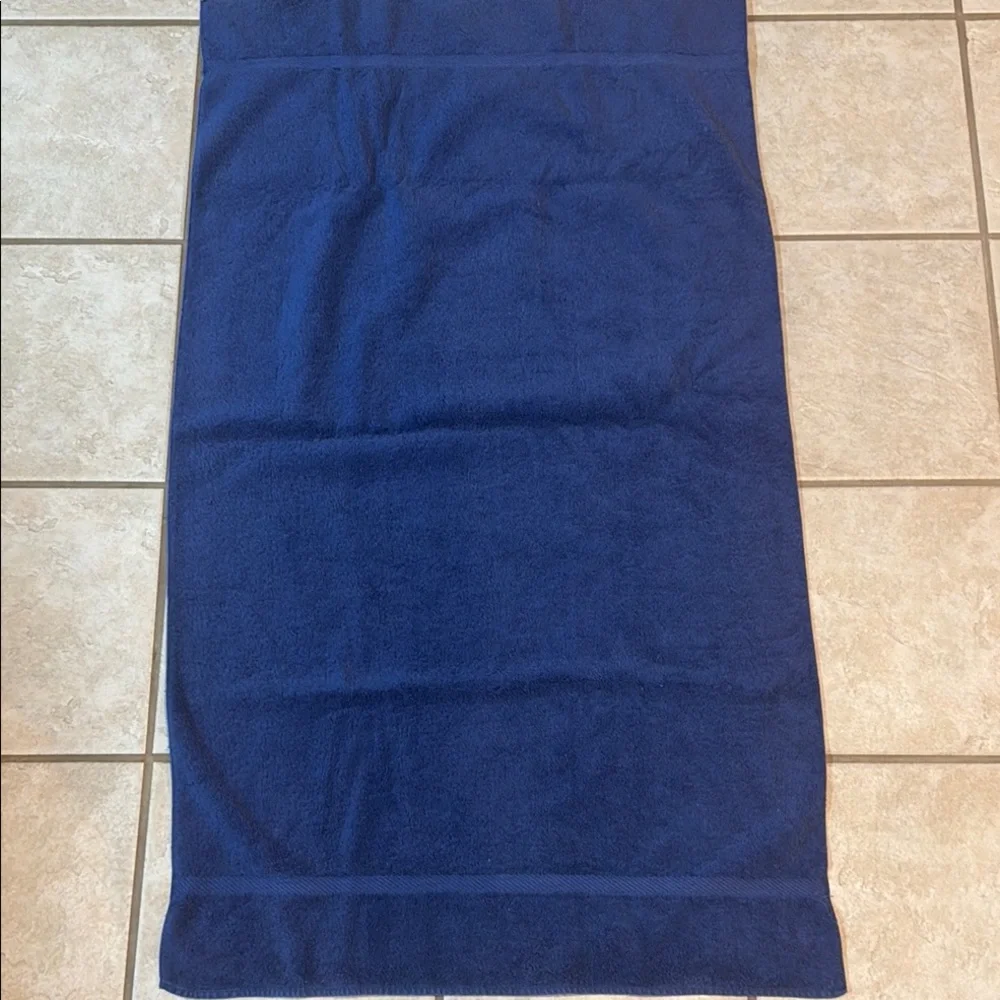 Royal Velvet Towel Vintage Blue Bath Towel USA Cotton by Fieldcrest